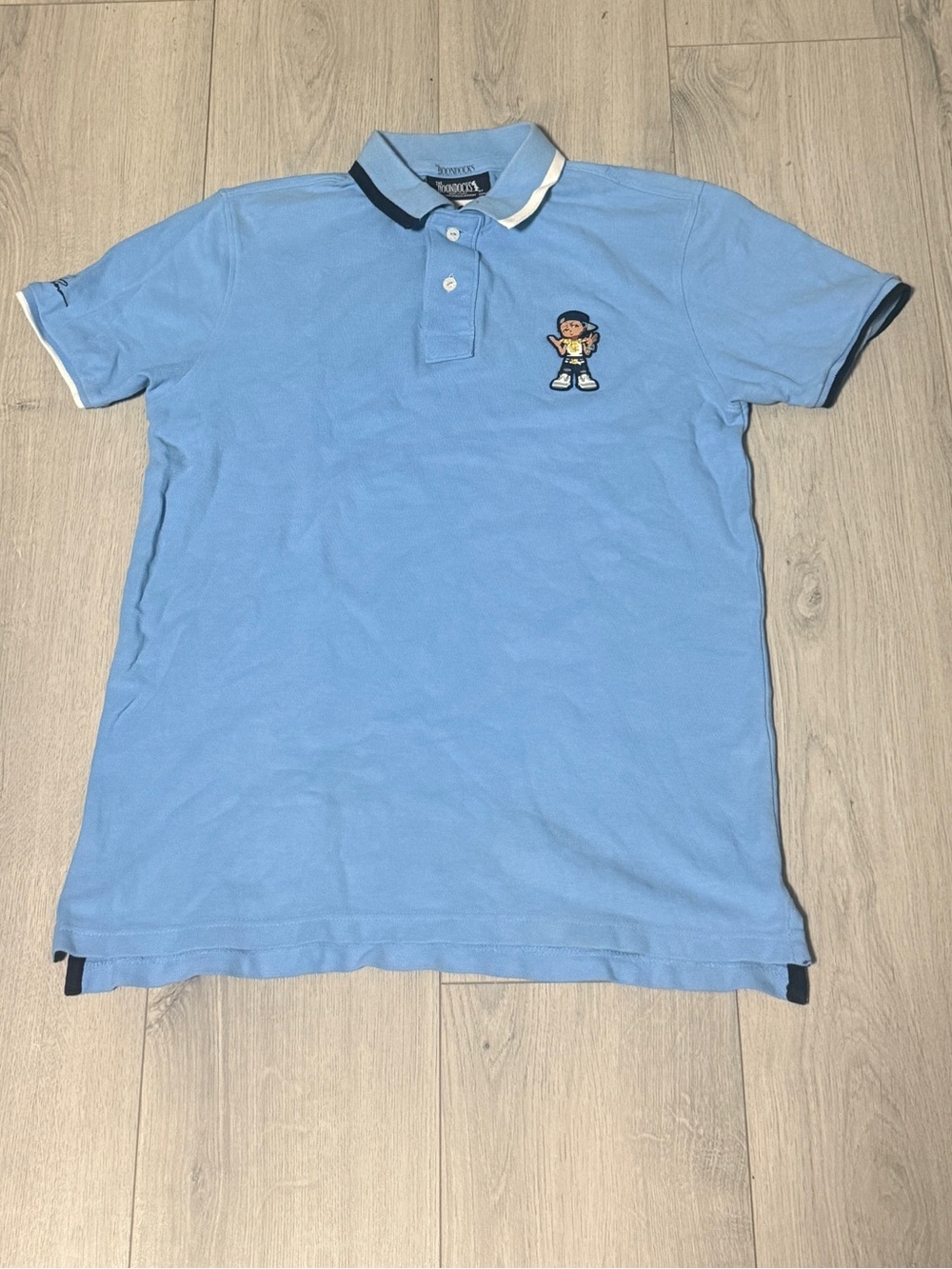 The Boondocks Light Blue Riley Freeman Polo - Picture 2 of 8